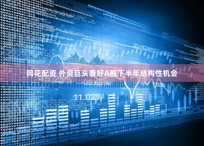 同花配资 外资巨头看好A股下半年结构性机会