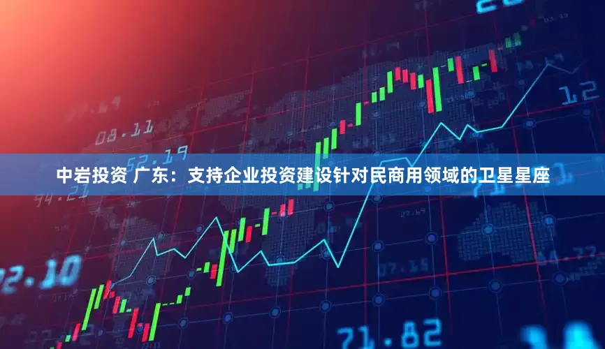 中岩投资 广东：支持企业投资建设针对民商用领域的卫星星座